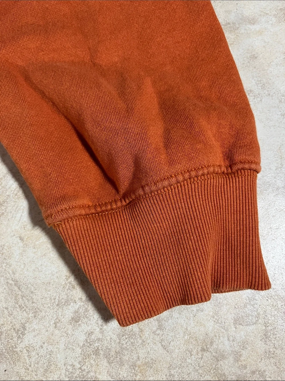 The North Face Men's Hooded Pullover Sweatshirt - Rust